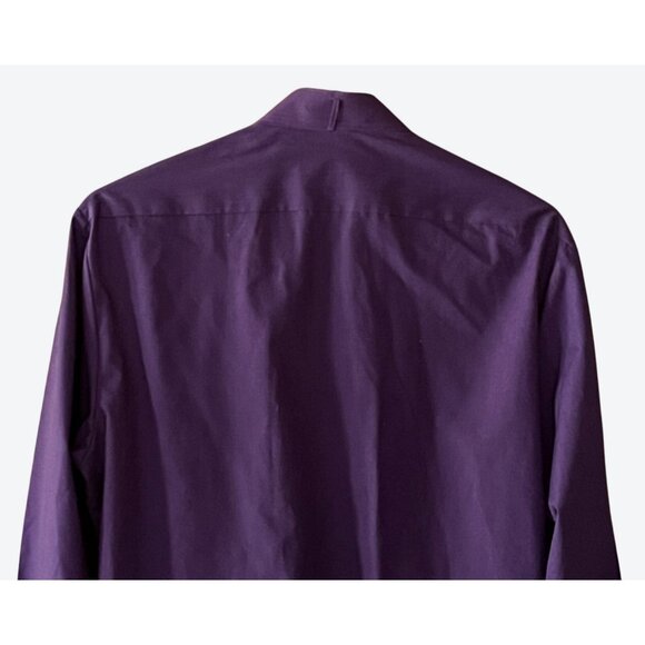 Wanted By Beads Beautiful Vintage Medium Purple Silver Pink Floral Sequin Shirt - Picture 5 of 8